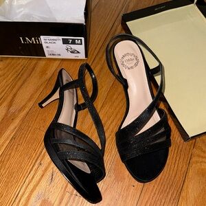 Black formal heels 7